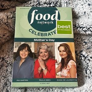 Food Network: Celebrates Mothers Day (DVD, 3-Disc Set) New/Sealed